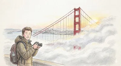 The Foggy Morning Bridge