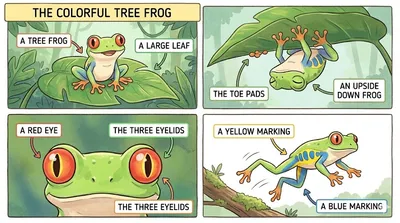 Amazing Animals: The Red-eyed Tree Frog