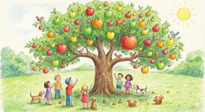 The Magic Apple Tree