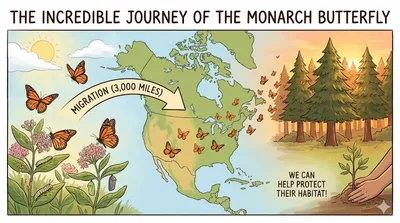 Incredible Journey of Monarch Butterfly