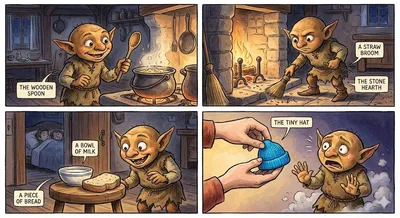 Pucks and Hobgoblins: The Household Spirits