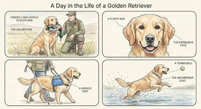 Golden Retrievers: The World's Friendliest Furry Friends