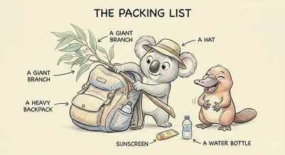 Kevin-02: The Packing List
