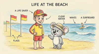 Kevin-08: Life at the Beach