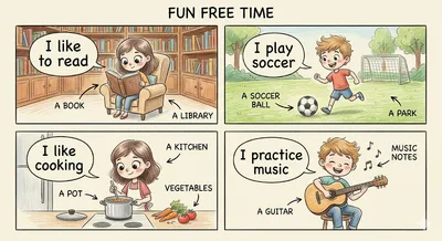 Fun Free Time: What We Like to Do