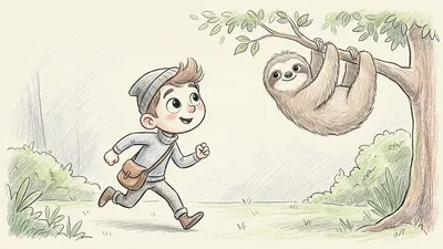 Theo, Thelma, and the Sloth