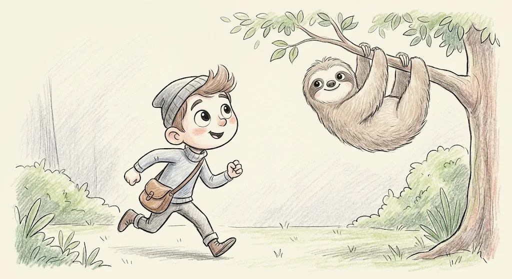 Theo, Thelma, and the Sloth