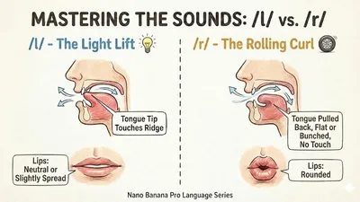 Pronunciation: /l/ vs. /r/
