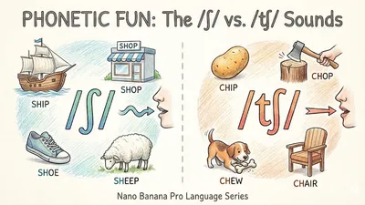 Pronunciation: SH vs CH