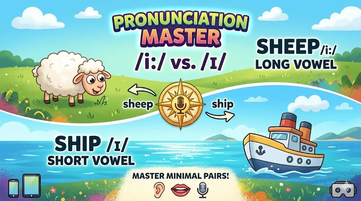 Long /iː/ vs. Short /ɪ/ Vowels