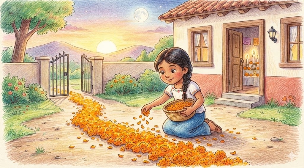 The Path of Marigolds