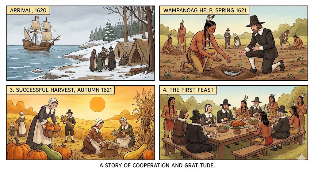 The First Thanksgiving Day