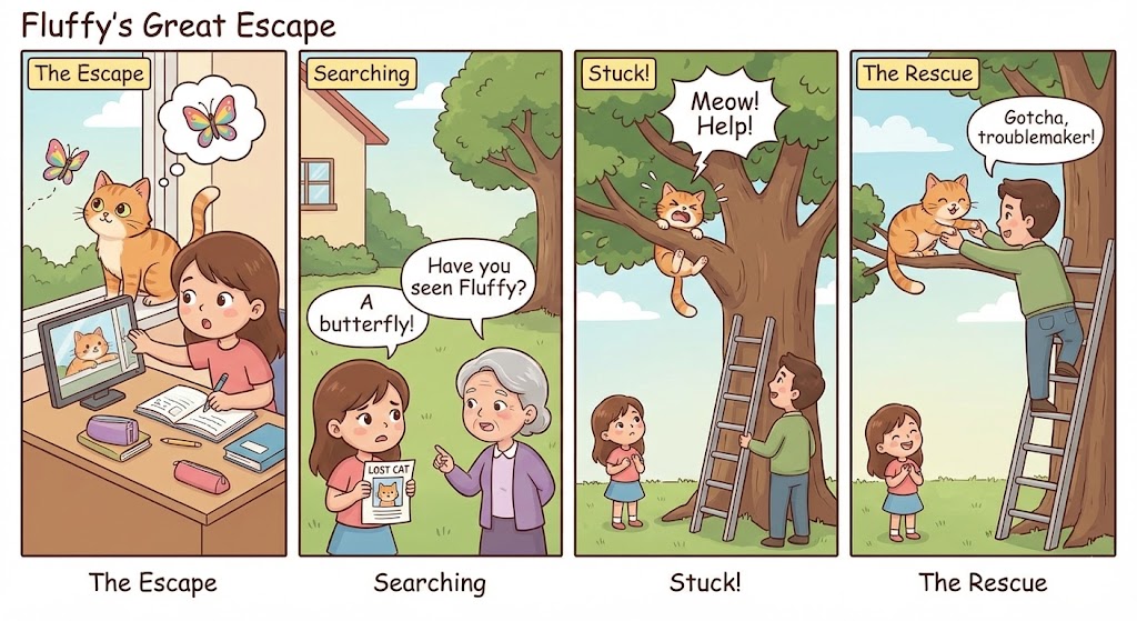 Fluffy's Great Escape