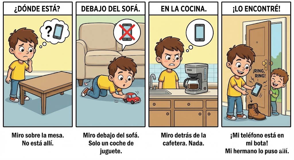 Mi teléfono perdido